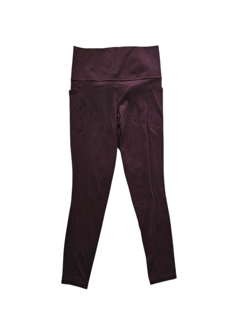 Athleta Salutation Stash Tight Purple Leggings with Side Pockets Size M